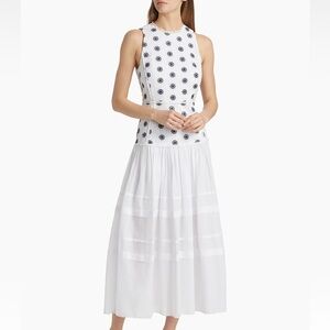 Tanya Taylor
Rachel Floral Circle Eyelet Midi-Dress